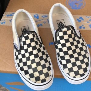Checkered Vans